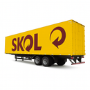 Caminhão Scania S540 6X4 Miniatura Realista de Controle Remoto + Carreta de Brinde (OFERTA MÊS DOS PAIS)