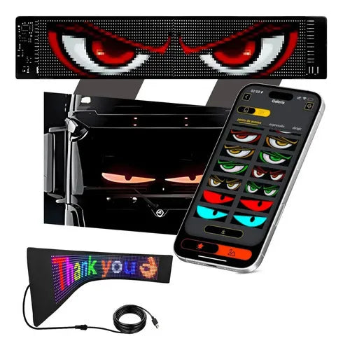 Painel Personalizável Miniatura (OLHOS E LETREIRO)
