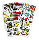 PACK 45 ADESIVOS PARA PERSONALIZAR MINIATURA