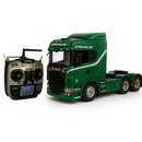 Caminhão Scania S540 6X4 Miniatura Realista de Controle Remoto + Carreta de Brinde (OFERTA MÊS DOS PAIS)